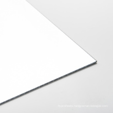 Regular size opal white acrylic diffusion polycarbonate solid sheet